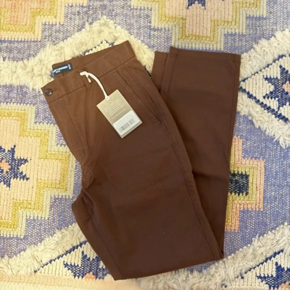 Everlane Men's Slim Fit Uniform Brown Chinos NWT - Picture 6 of 6